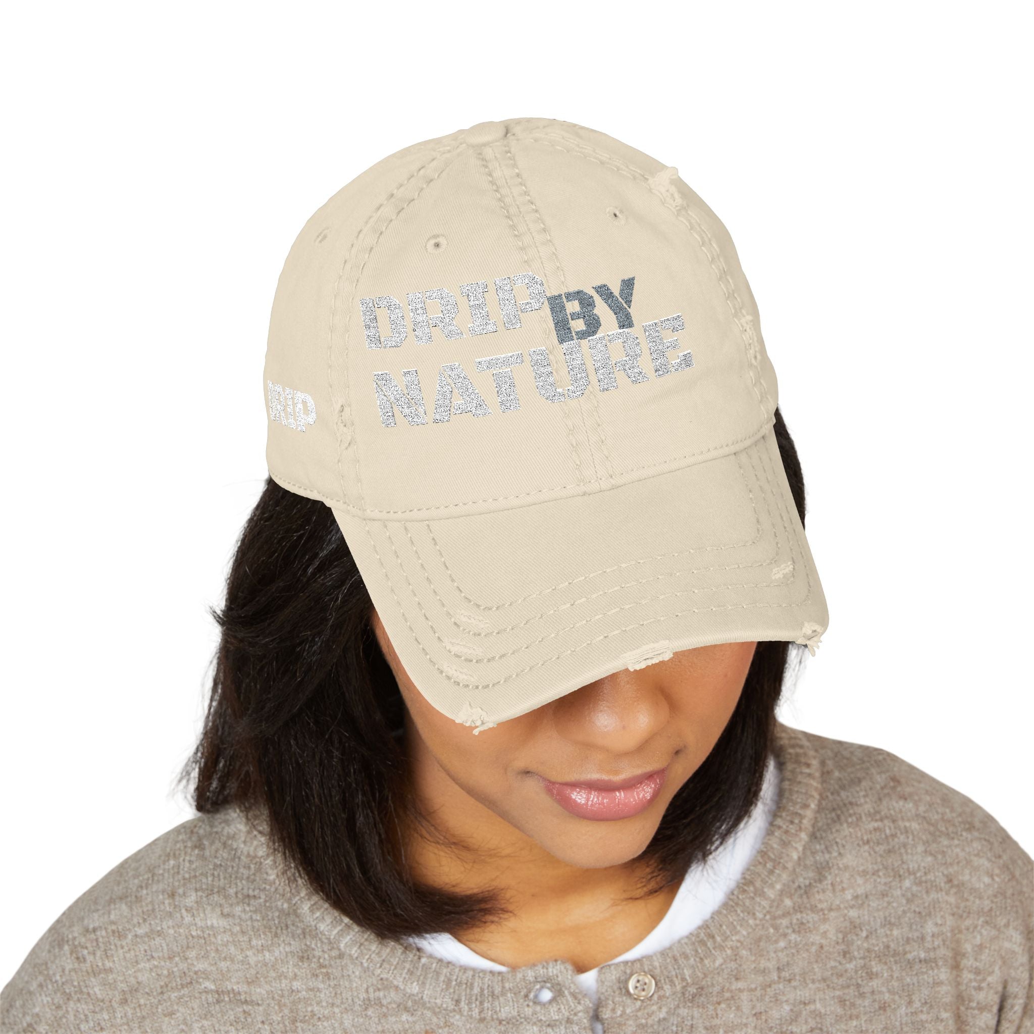 Distressed Hat: Embrace Nature with Style, Trendy Hat for Outdoors, Gift for Dads, Casual Wear, Summer Accessory